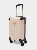 GUESS Pink Logo Jesco 45cm Suitcase front view