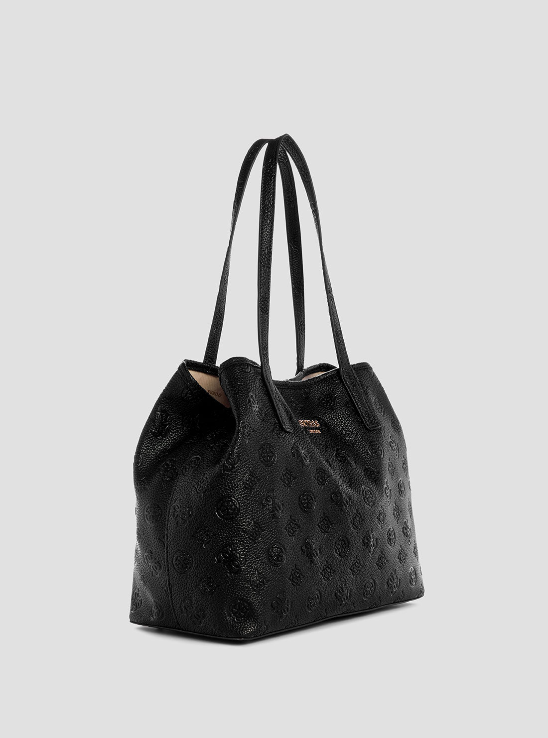 Black Logo Vikky 2 in 1 Tote Bag