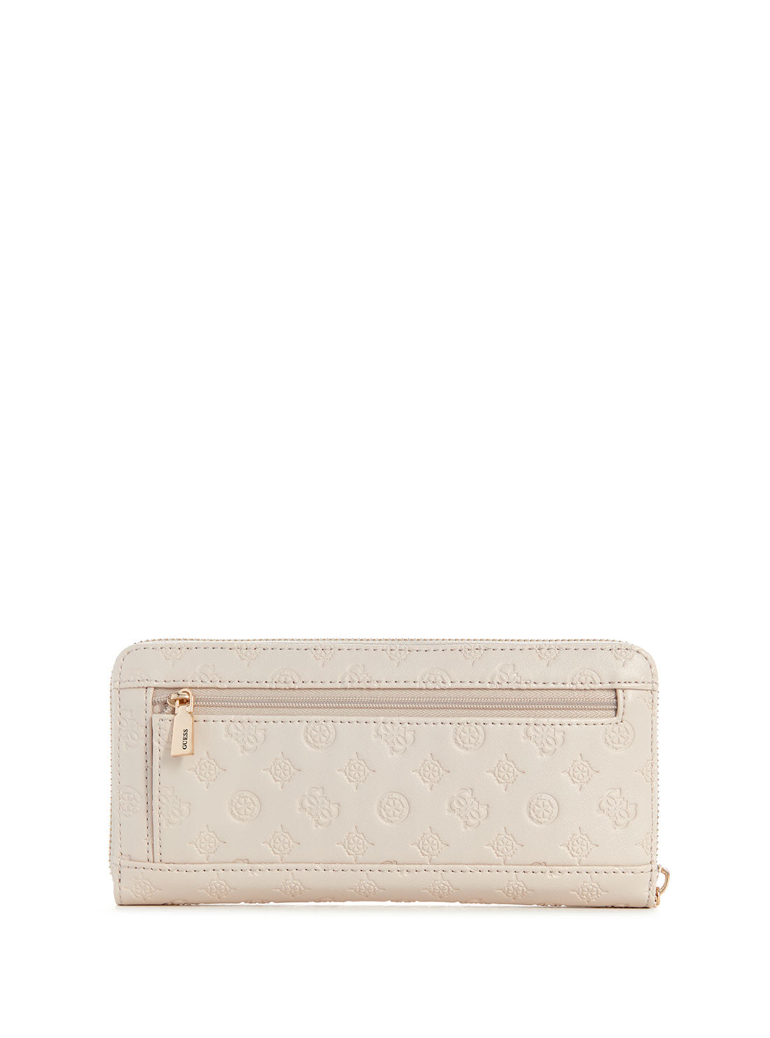 GUESS Taupe Logo Arlena Large Wallet back view