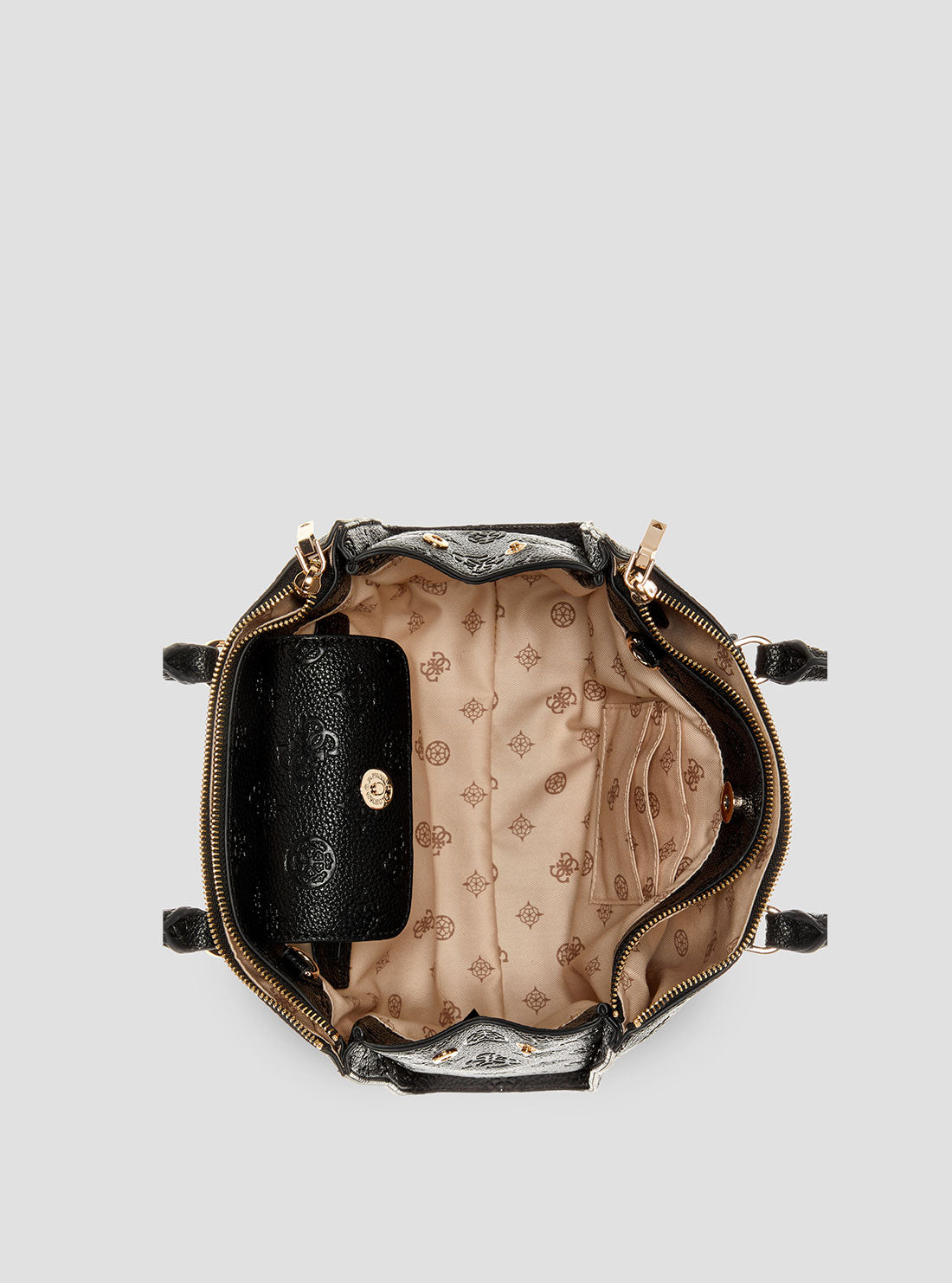 Black Cresidia Status Satchel Bag