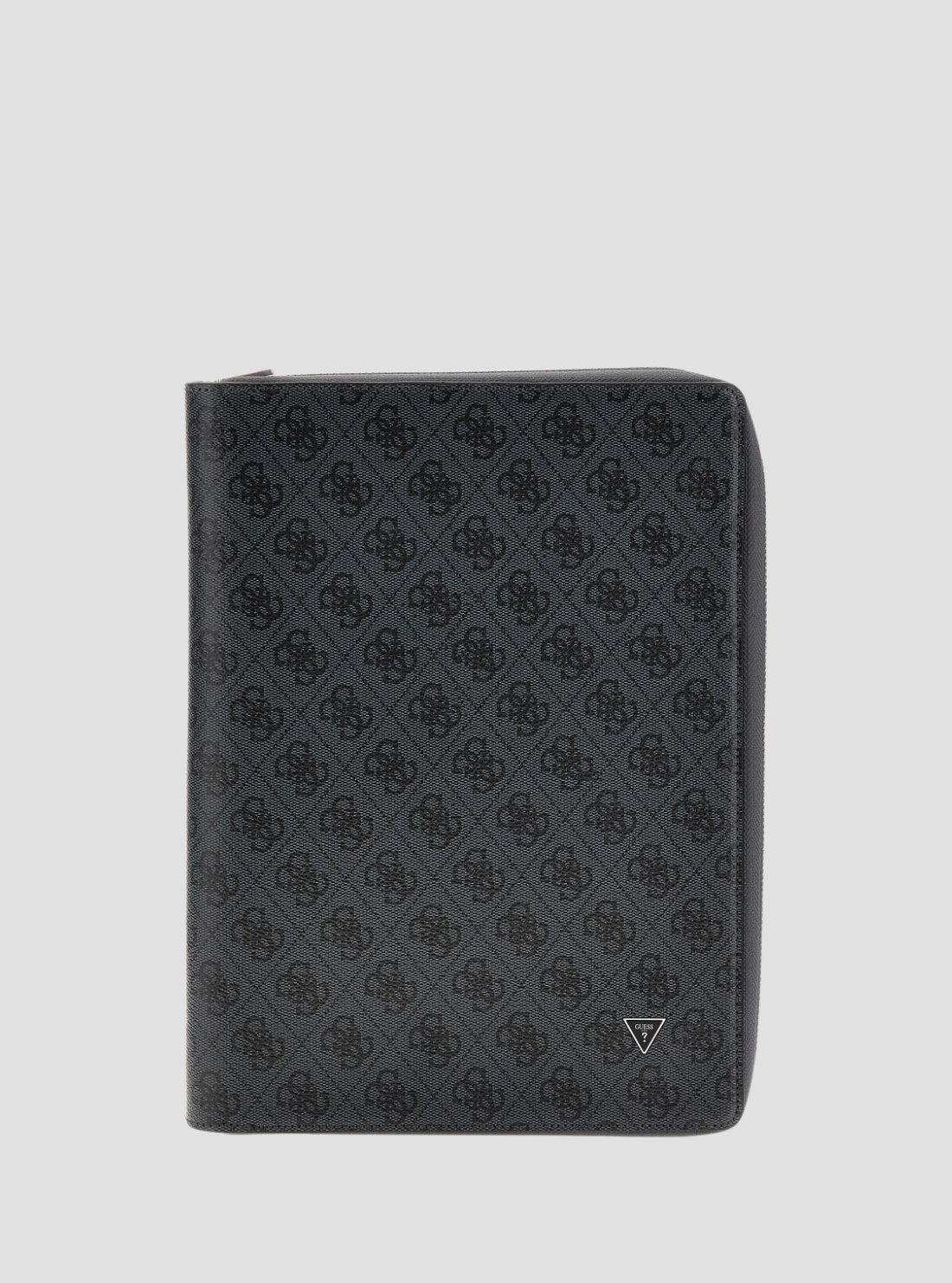 GUESS Mens Black Logo Kassel Organiser PMMTLOP4229 Front View