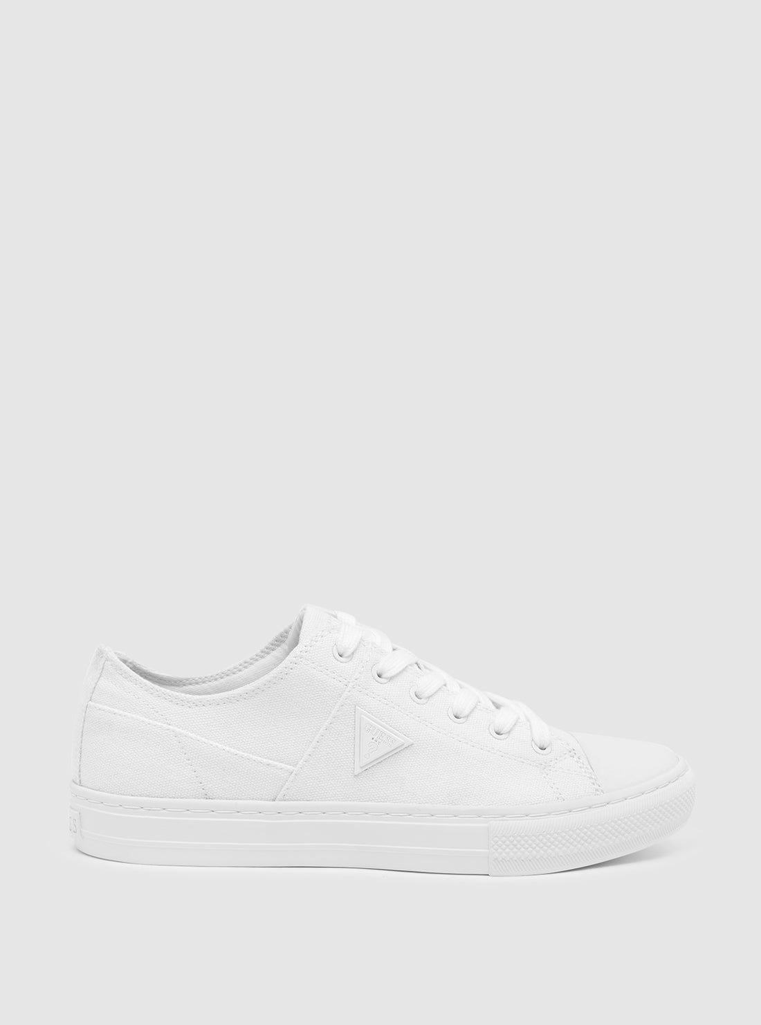 White Pranze Low-Top Sneakers