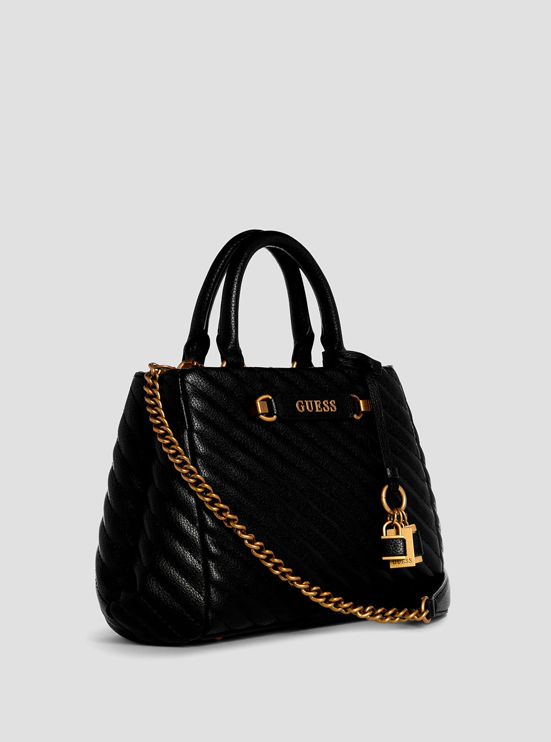 Black Sela Small Satchel Bag