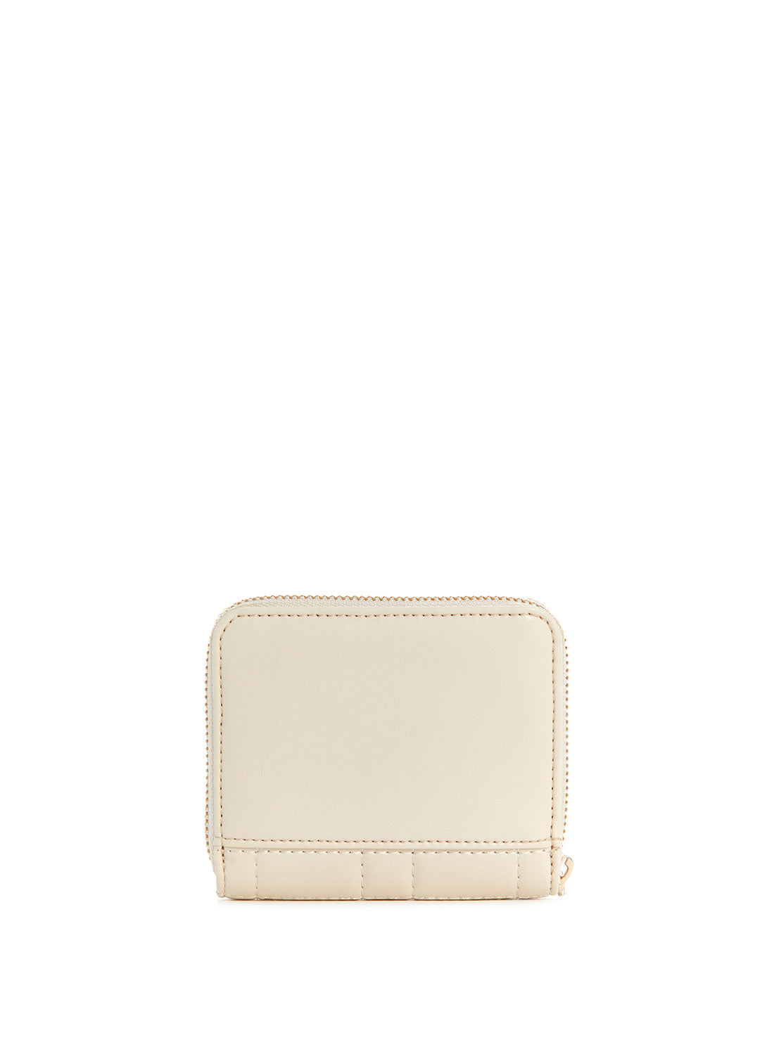 Beige Assia Small Zip Around Wallet