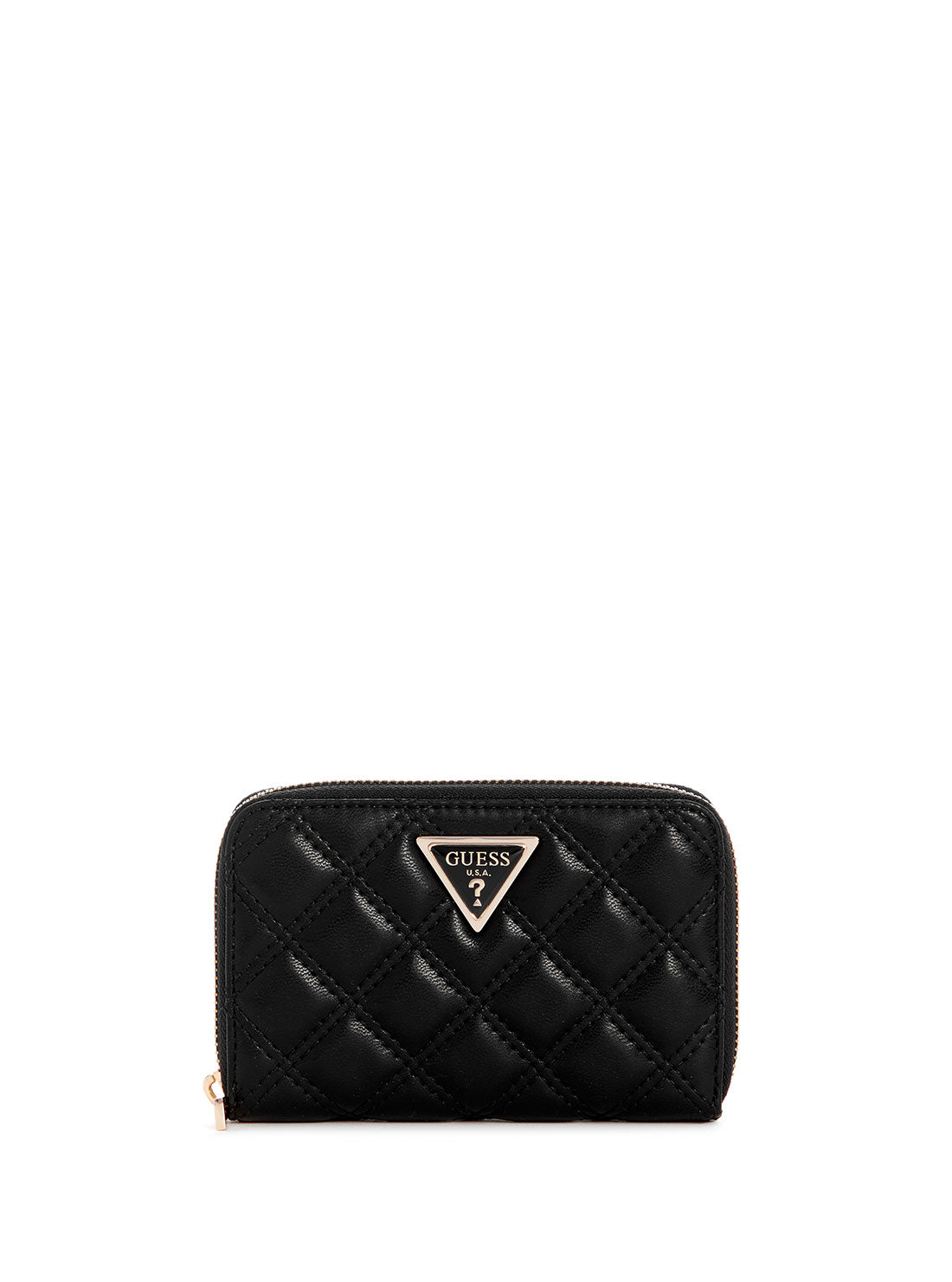 GUESS Black Giully Medium Wallet front view