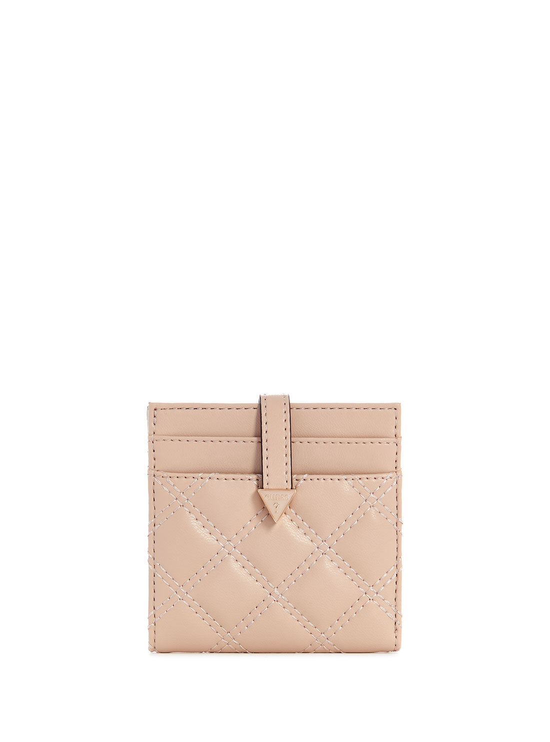 Beige Giully Tab Card Case