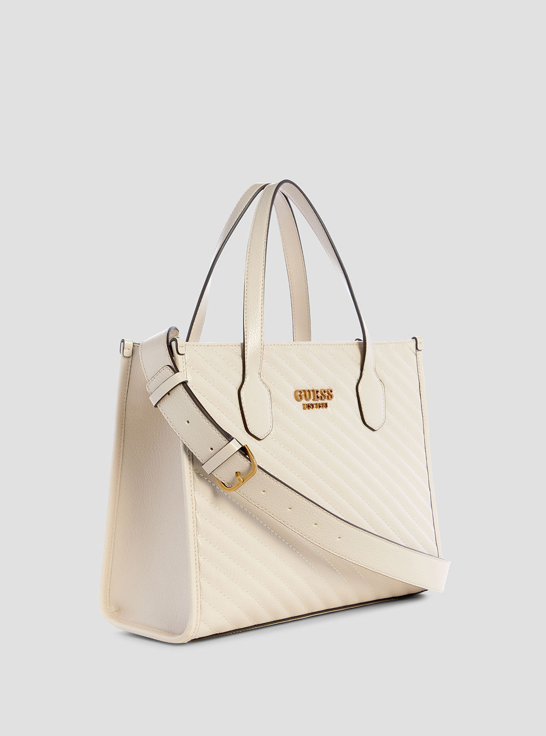 White Silvana Tote Bag