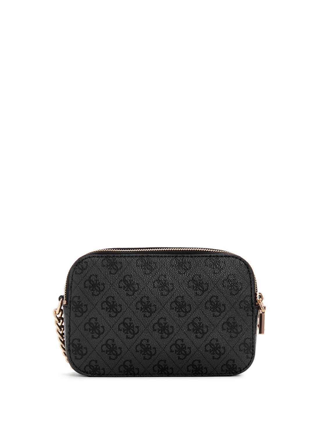 GUESS Black Logo Noreen Camera Crossbody Bag back view