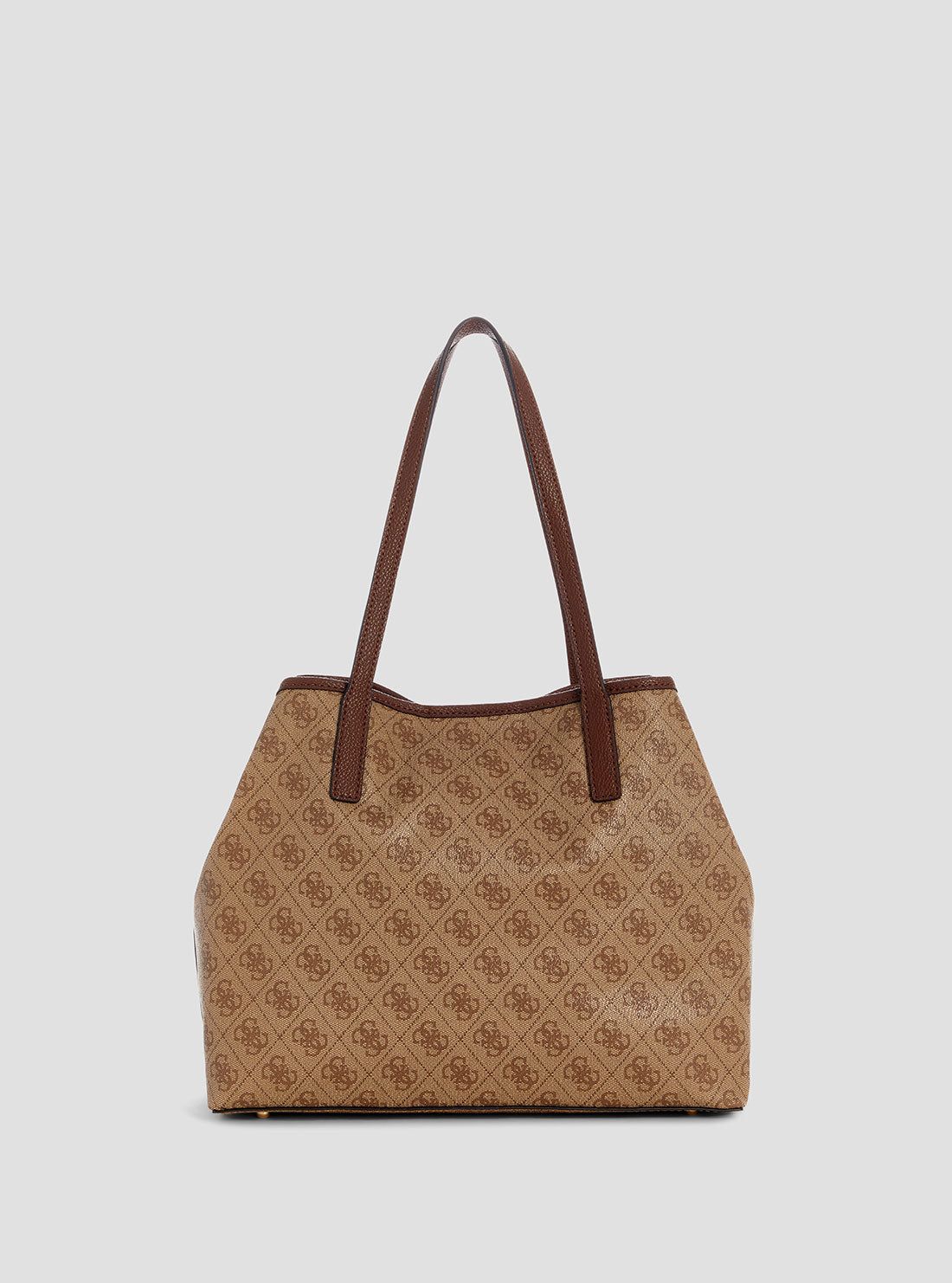 Brown Logo Vikky 2 in 1 Tote Bag