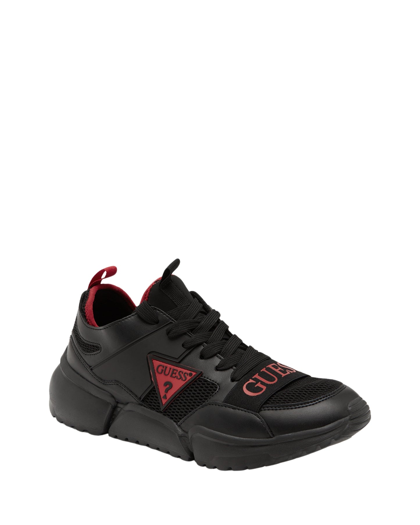 Black Skillz Logo Low Top Sneakers