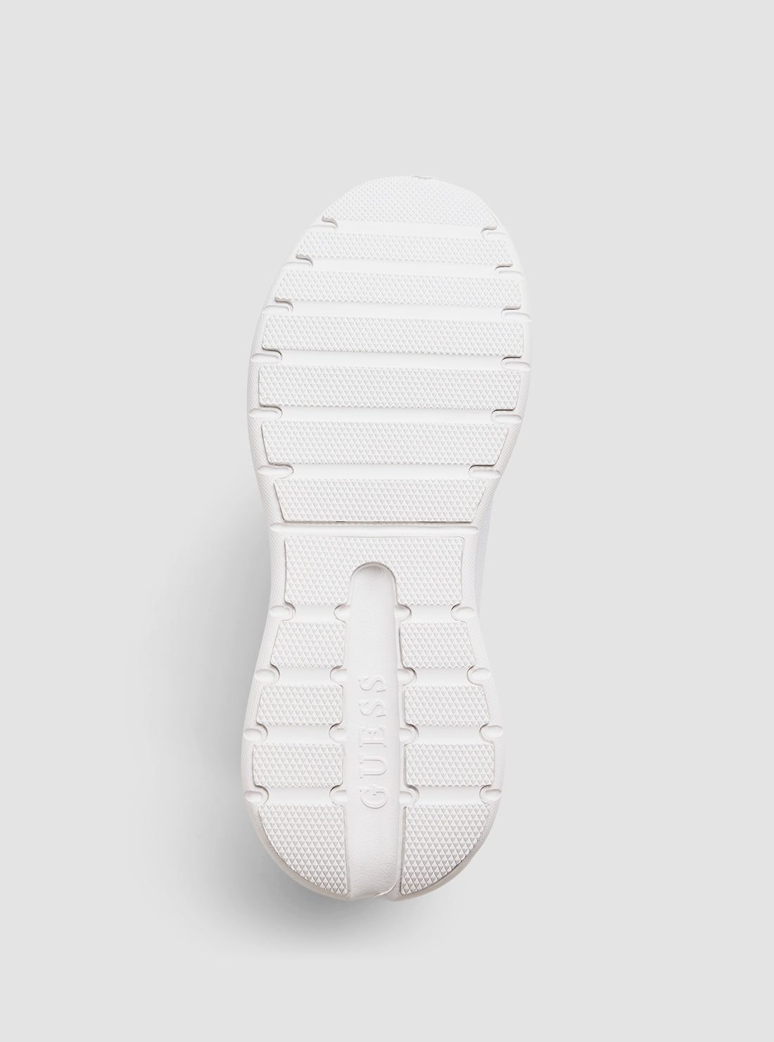 GUESS Womens White Soulite Sneakers SOULITE Bottom View