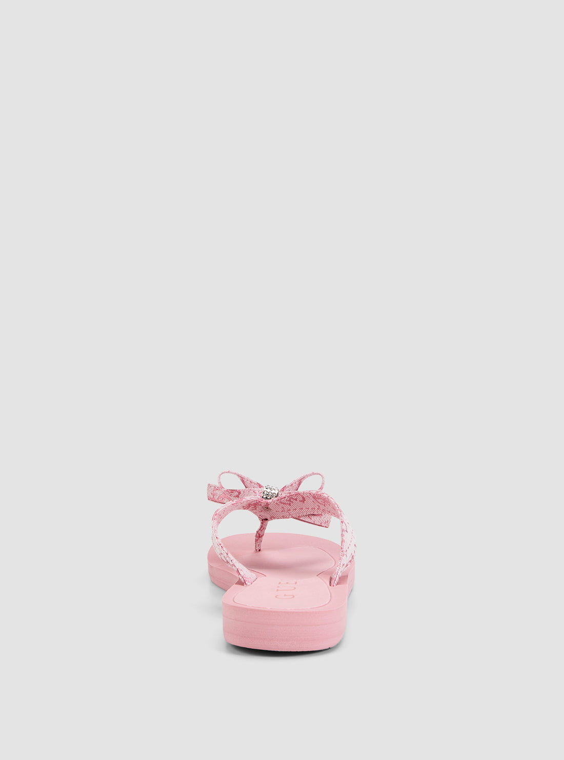 GUESS Footwear Pink Tuta Slip-on Sandals TUTA3 Back View
