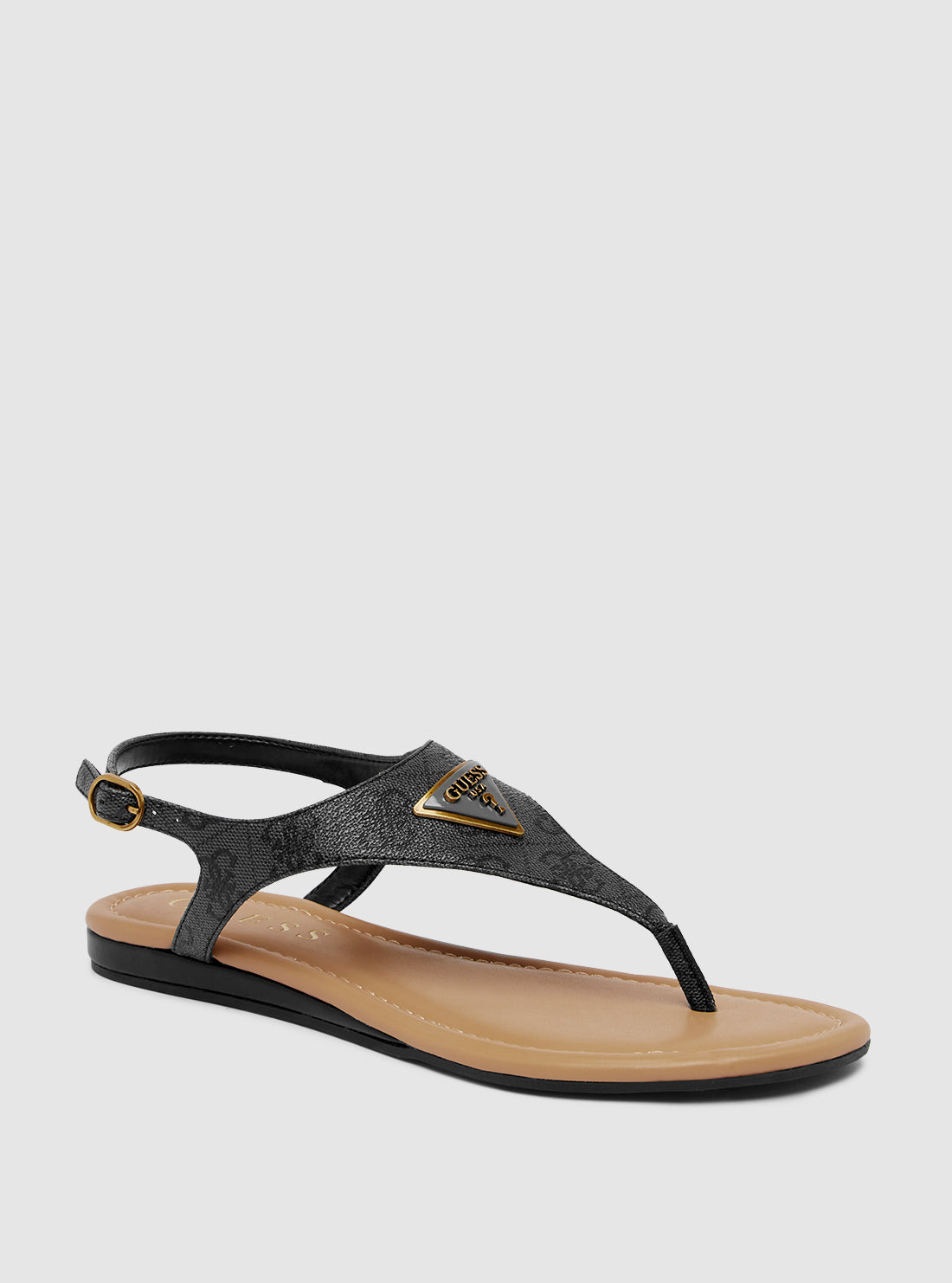 Black Unali Sandal