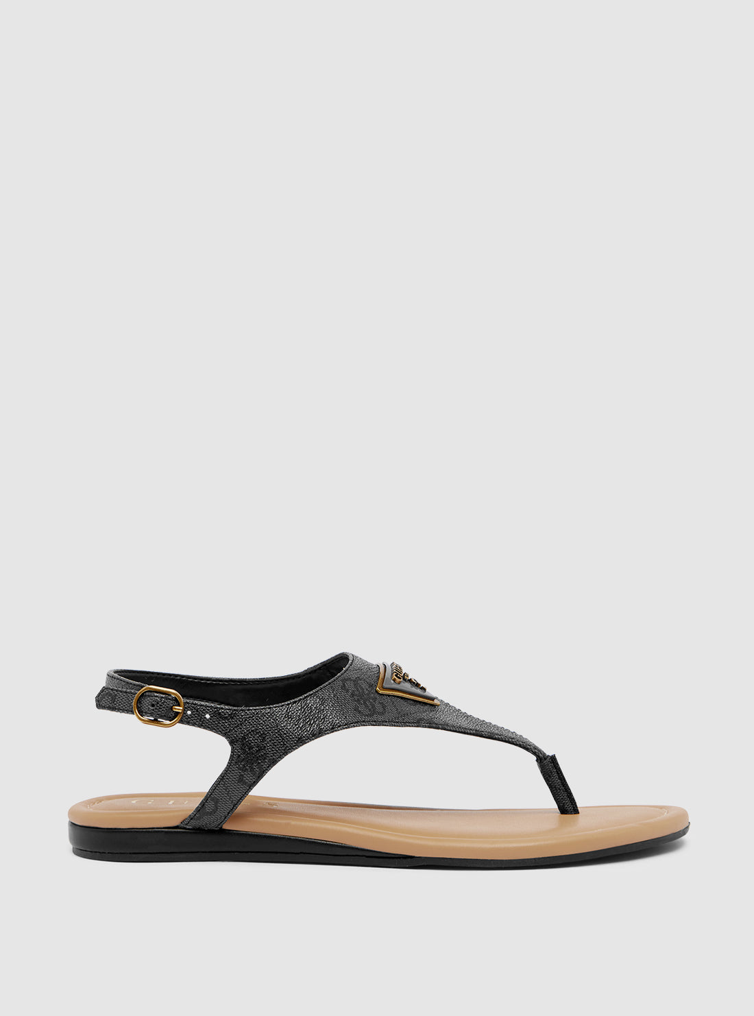 Black Unali Sandal