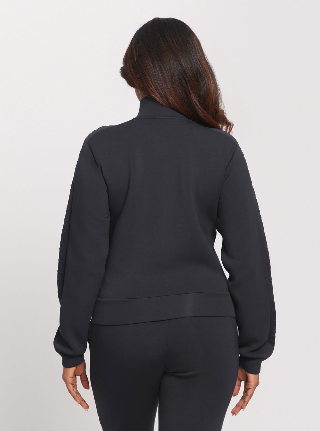 Eco Navy Allie Scuba Zip Active Jacket