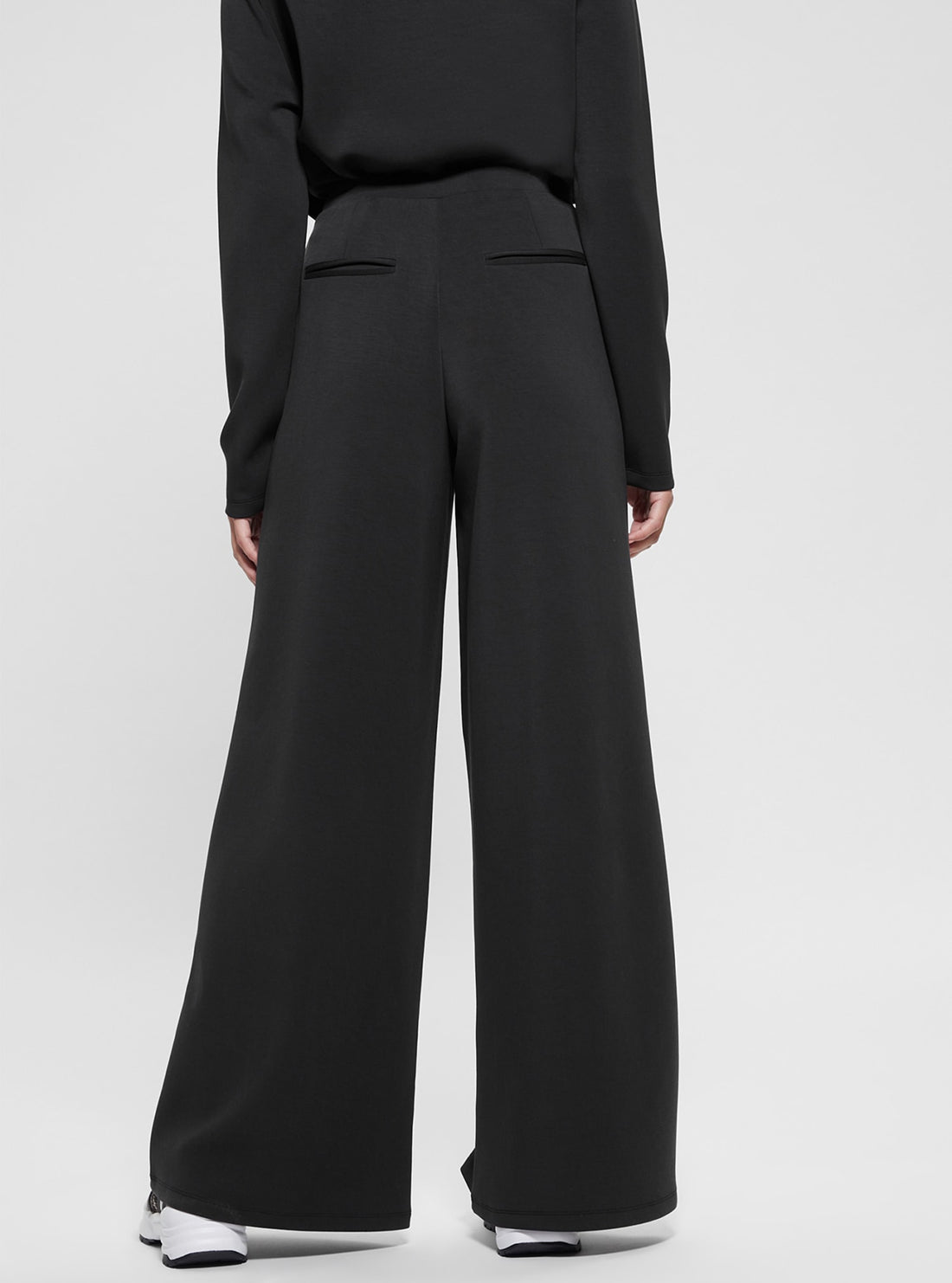 Eco Black Olympe Wide Leg Pant