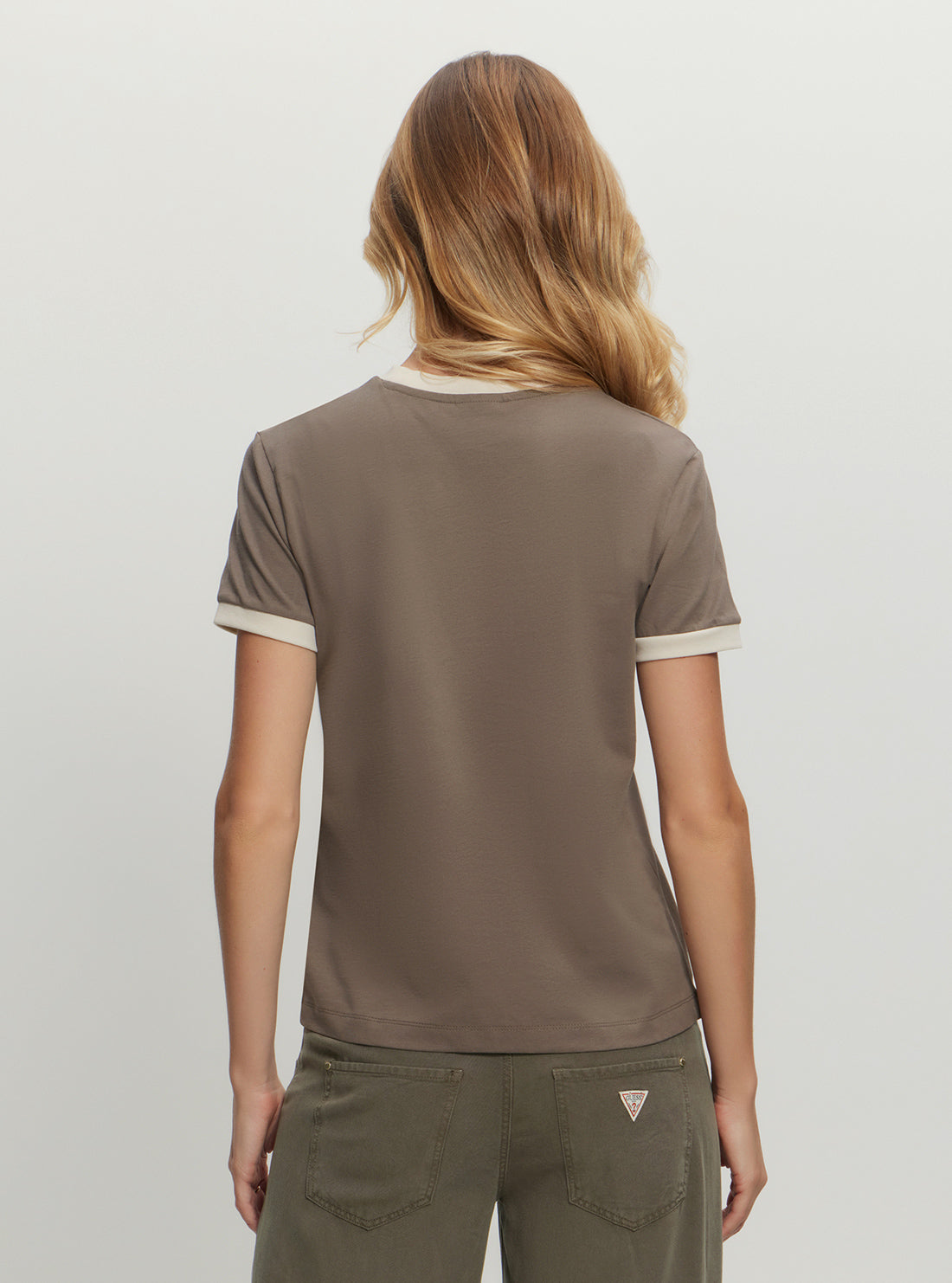 Eco Brown Noemie Signature T-Shirt