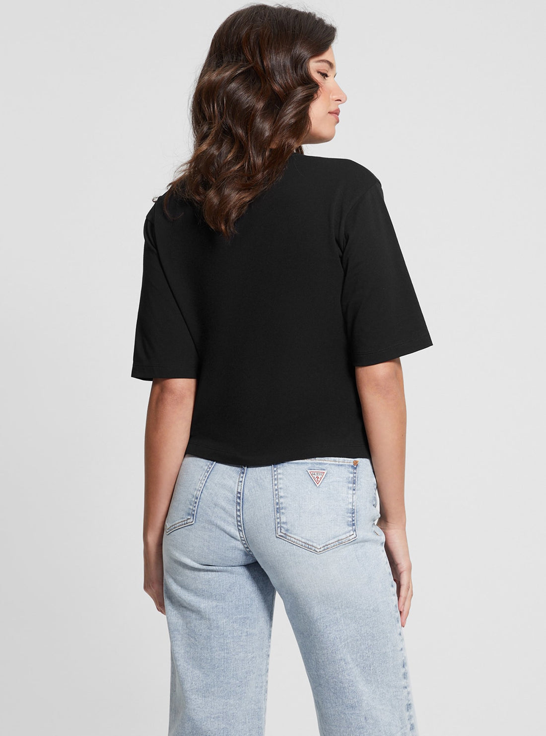 Black Aurelie Boxy T-Shirt