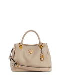 GUESS Beige Cosette Luxury Satchel Bag front view