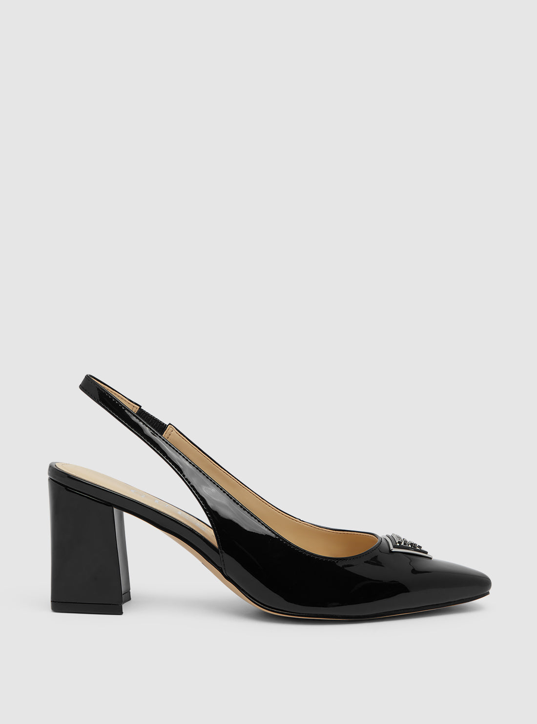 Black Valinda Block Heel