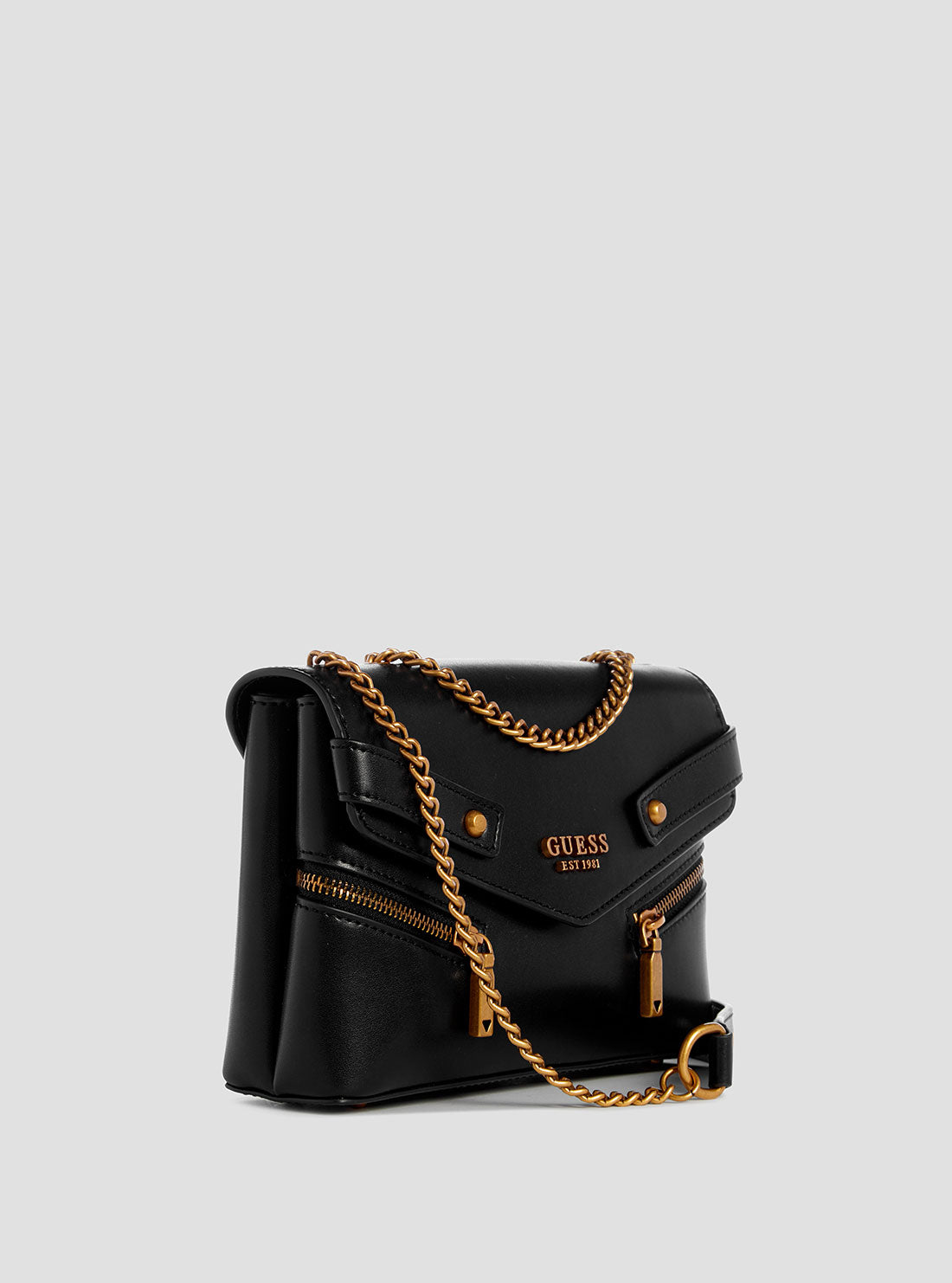 Black Trissa Crossbody Bag