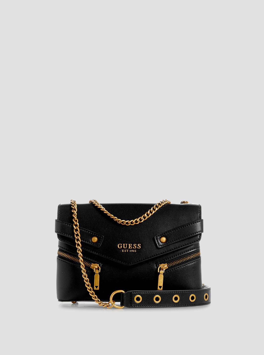 Black Trissa Crossbody Bag