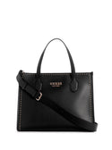 Black Silvana Dual Tote Bag | GUESS Women's Handbags | front view