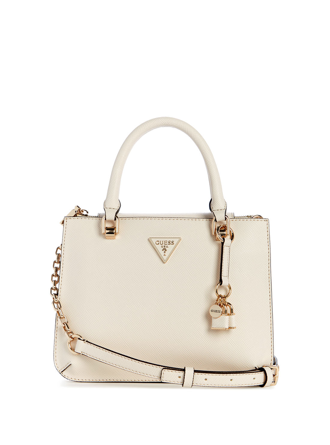 Beige Ilia Small Girlfriend Satchel Bag