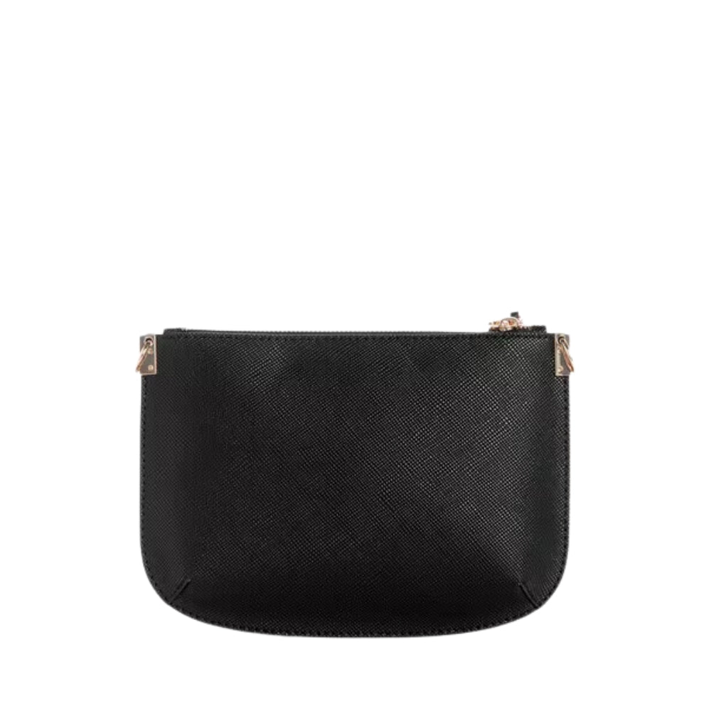 Black Ilia 2 Compartment Crossbody Top Zip