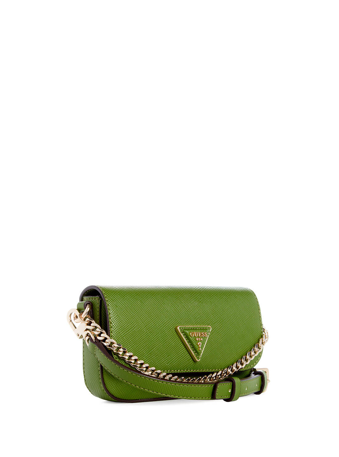 Women's Green Brynlee Micro Mini Shoulder Bag front view alternative