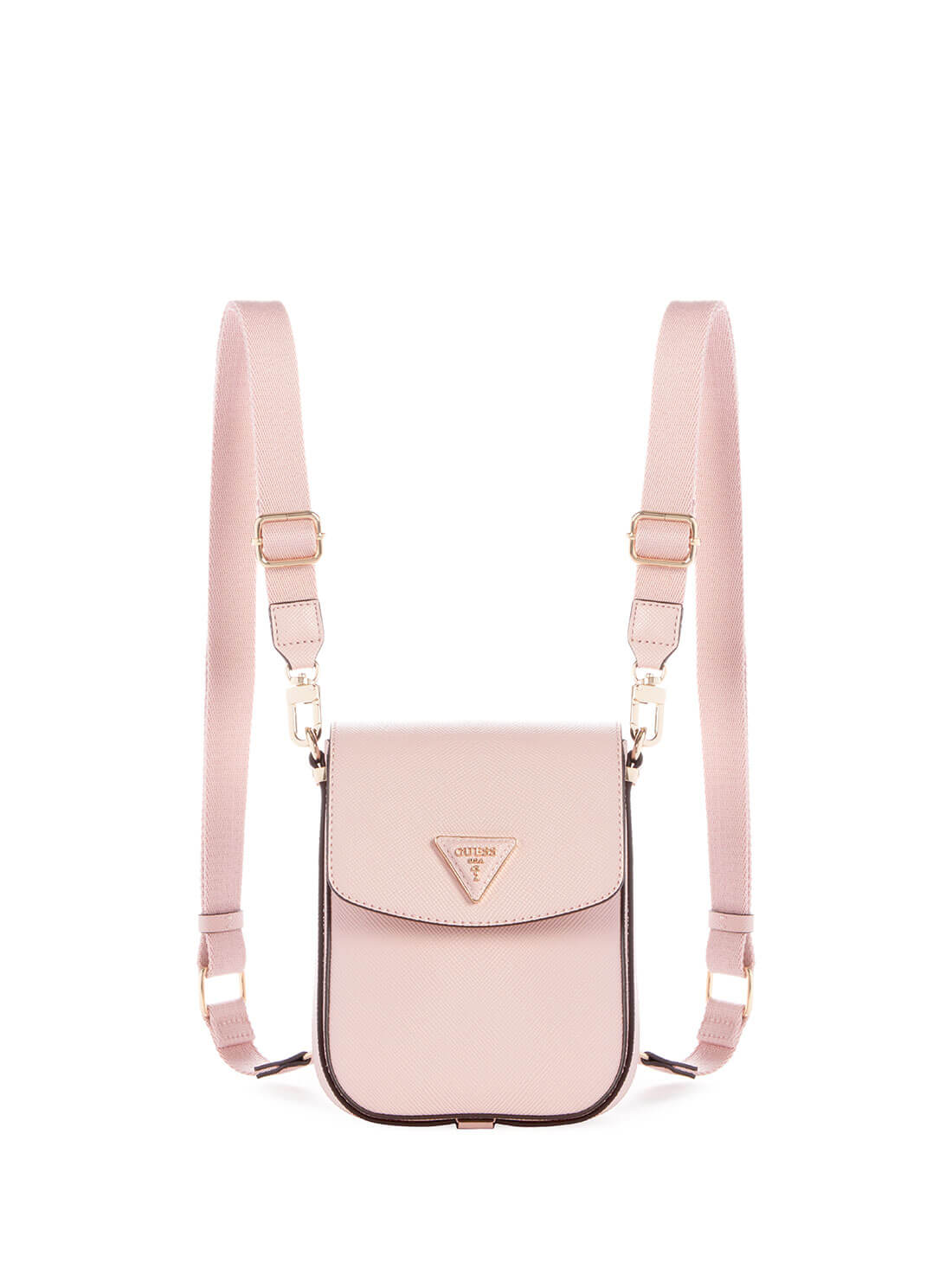 Women's Blush Pink Brynlee Mini Convertible Backpack front view