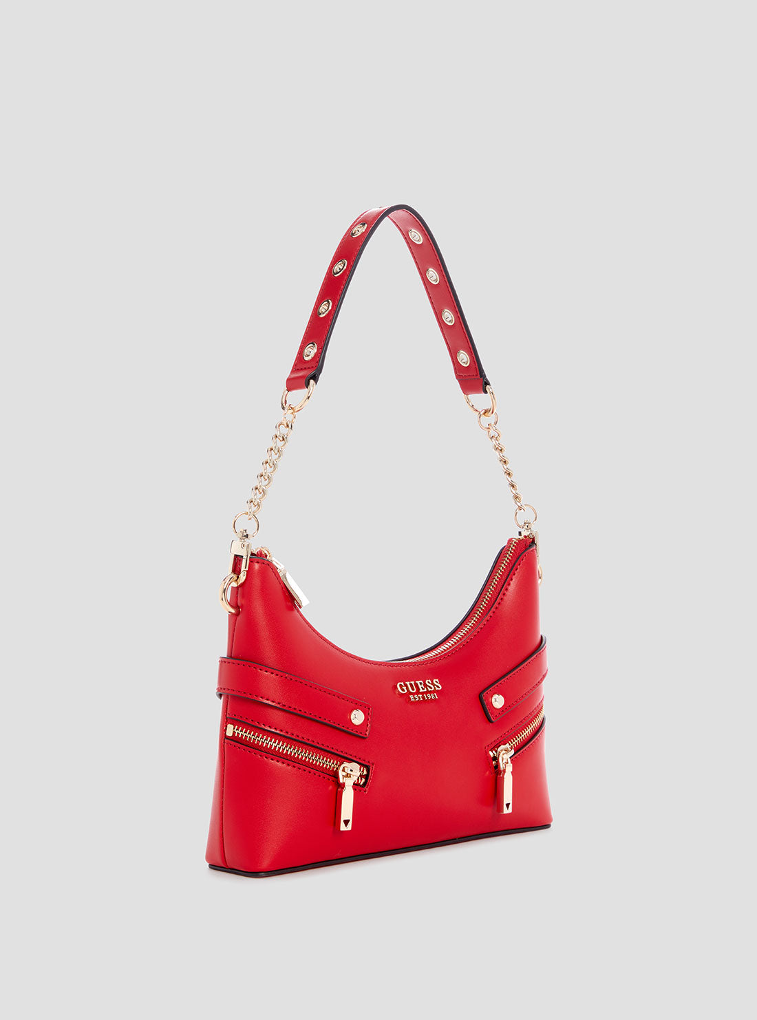 Red Trissa Shoulder Bag