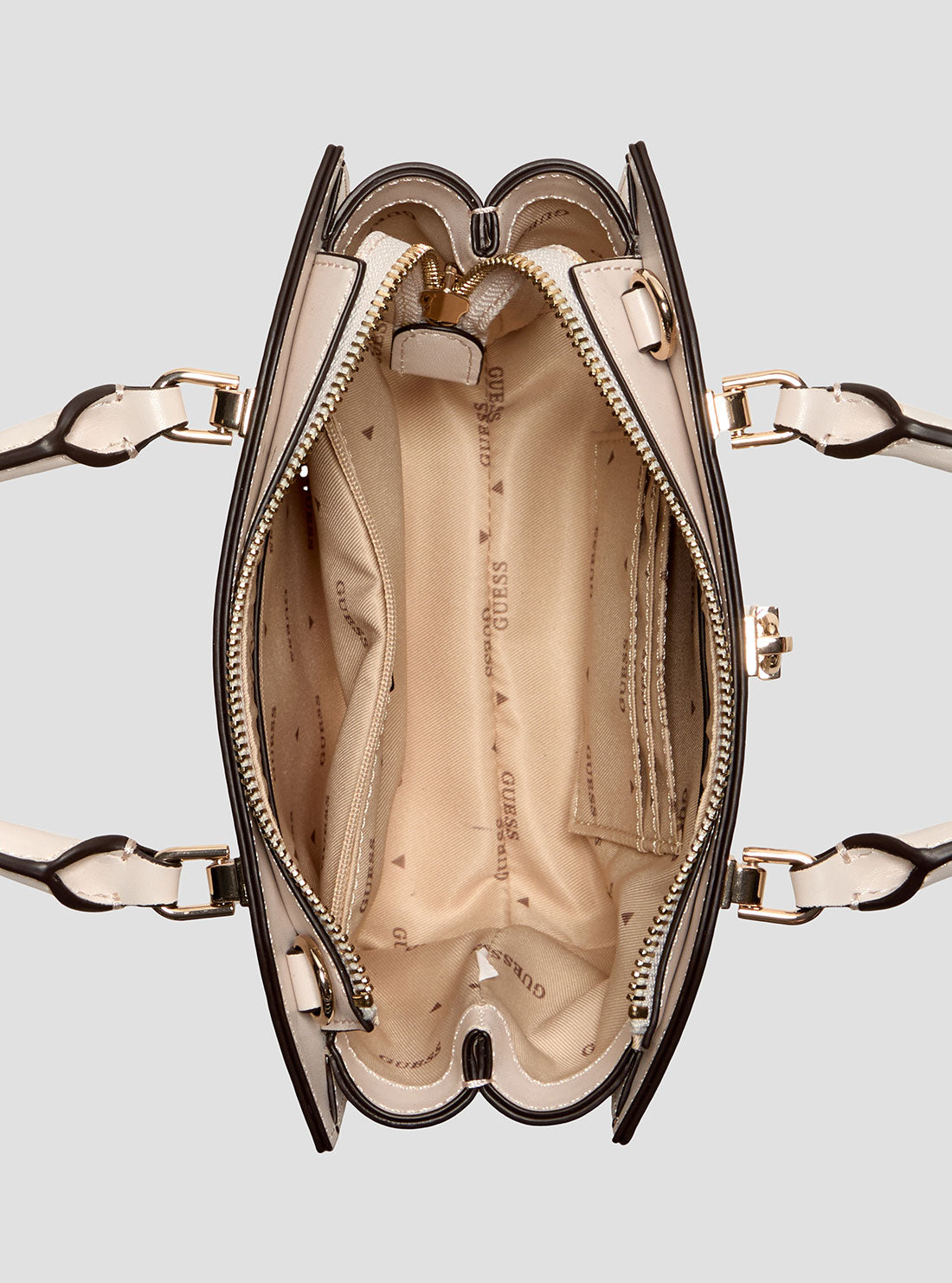 White Queensland Mini Satchel Bag