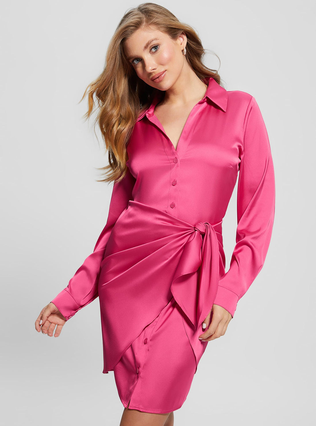 GUESS Bight Pink Alya Dress