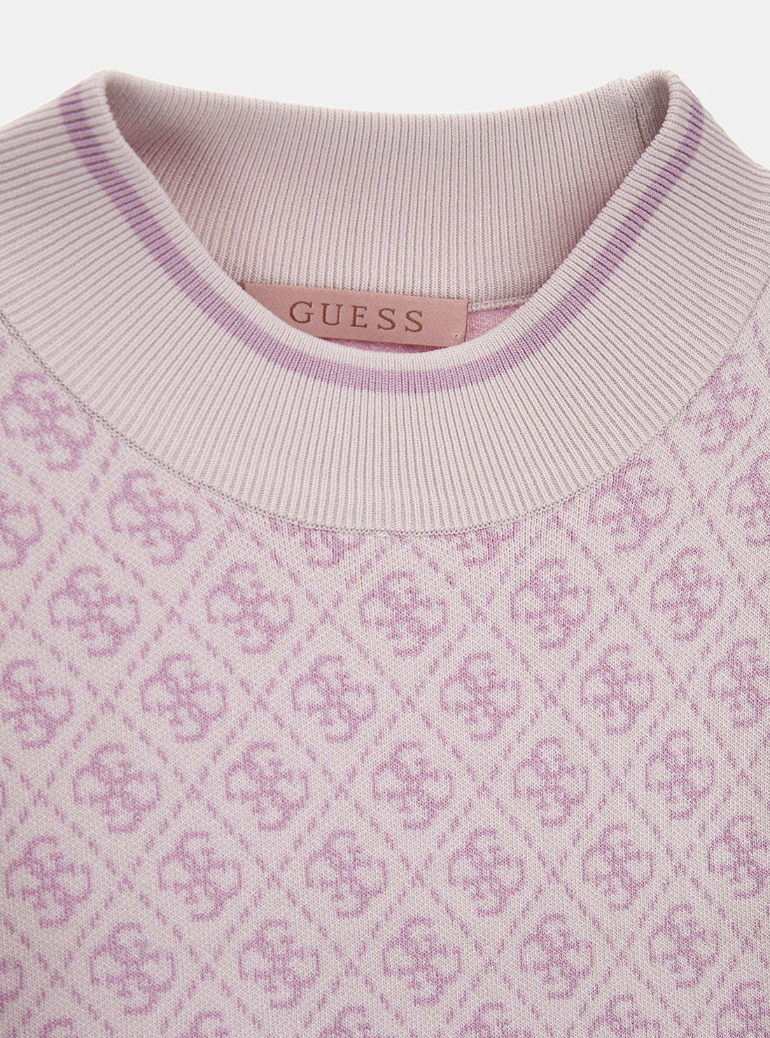 Pink Logo Lise Knit Dress