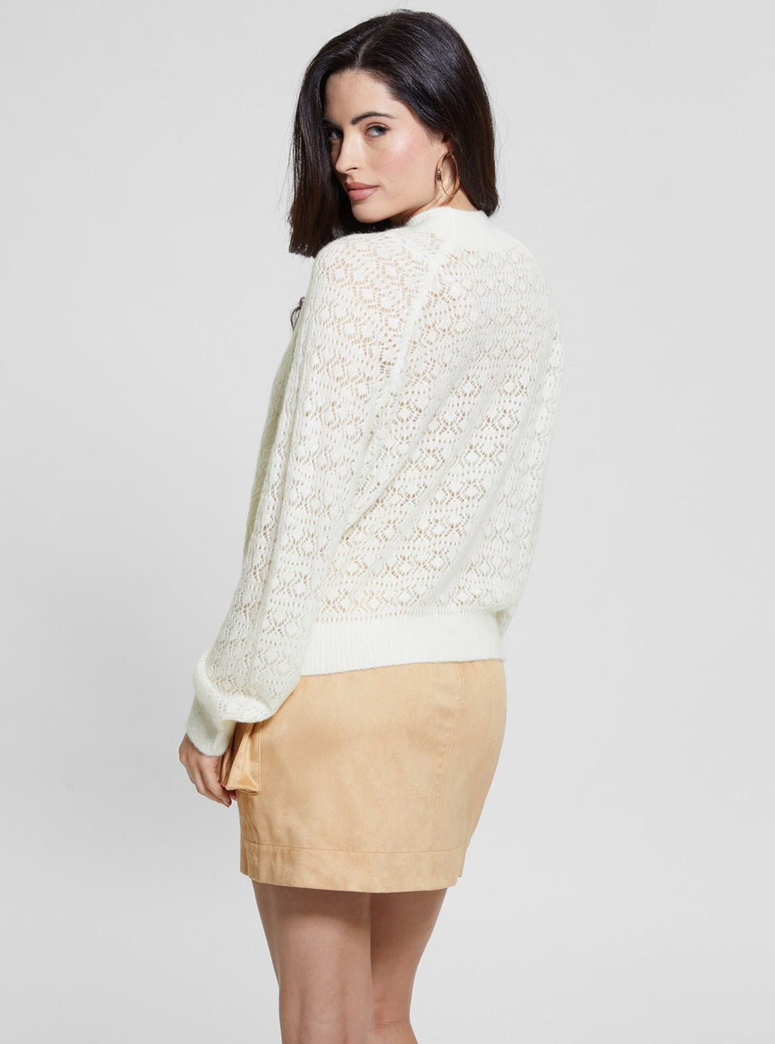 White Kensley Knit Jumper