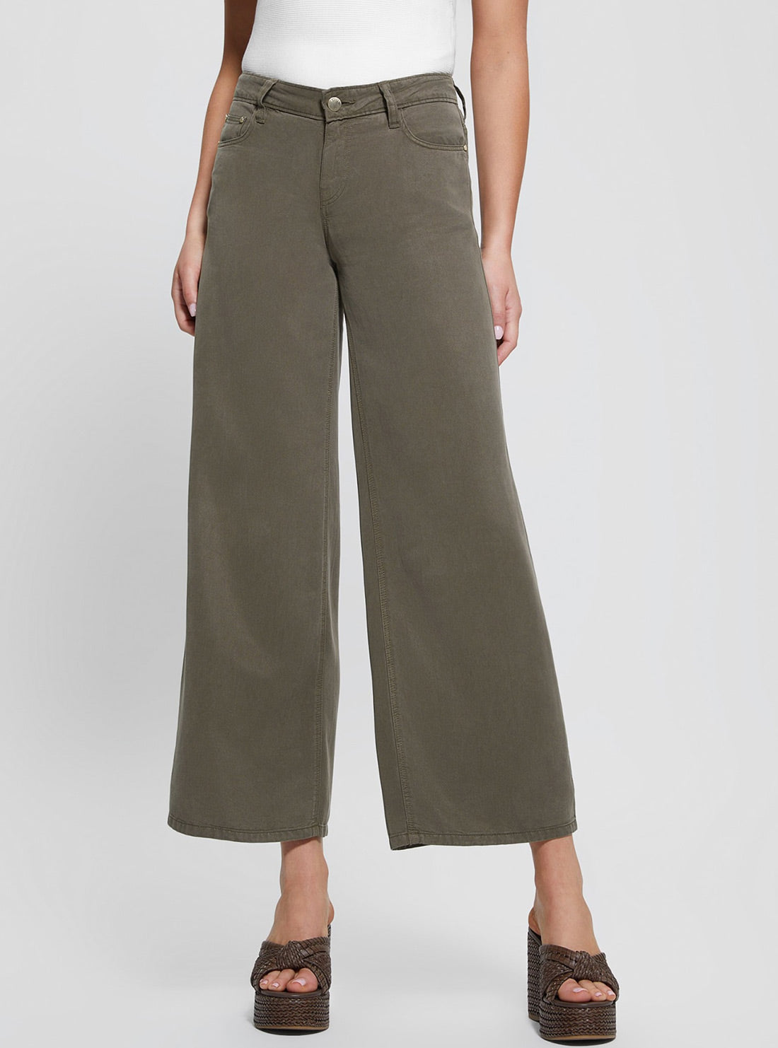 Eco Brown Sexy Palazzo Pant