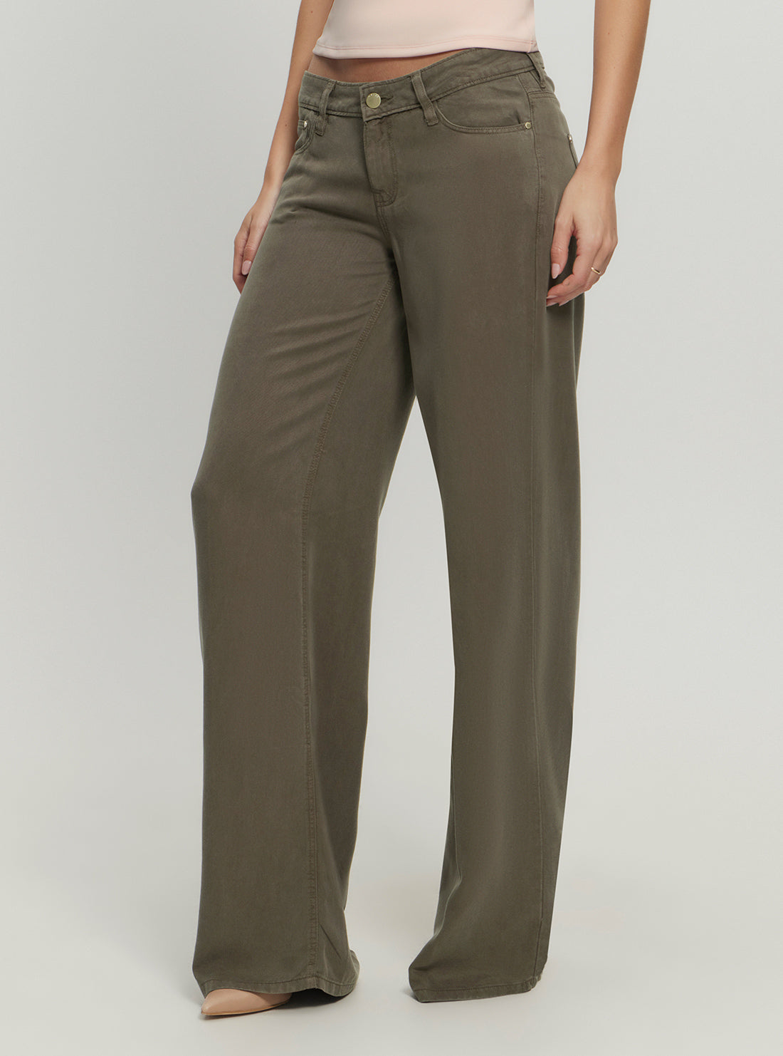 Eco Brown Sexy Palazzo Pant