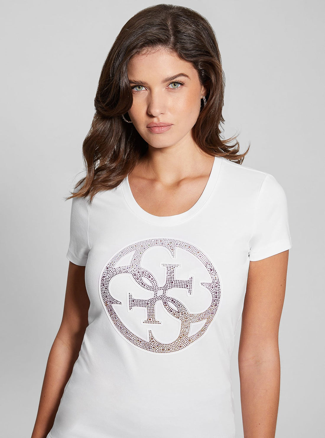 Eco White 4G Logo T-Shirt