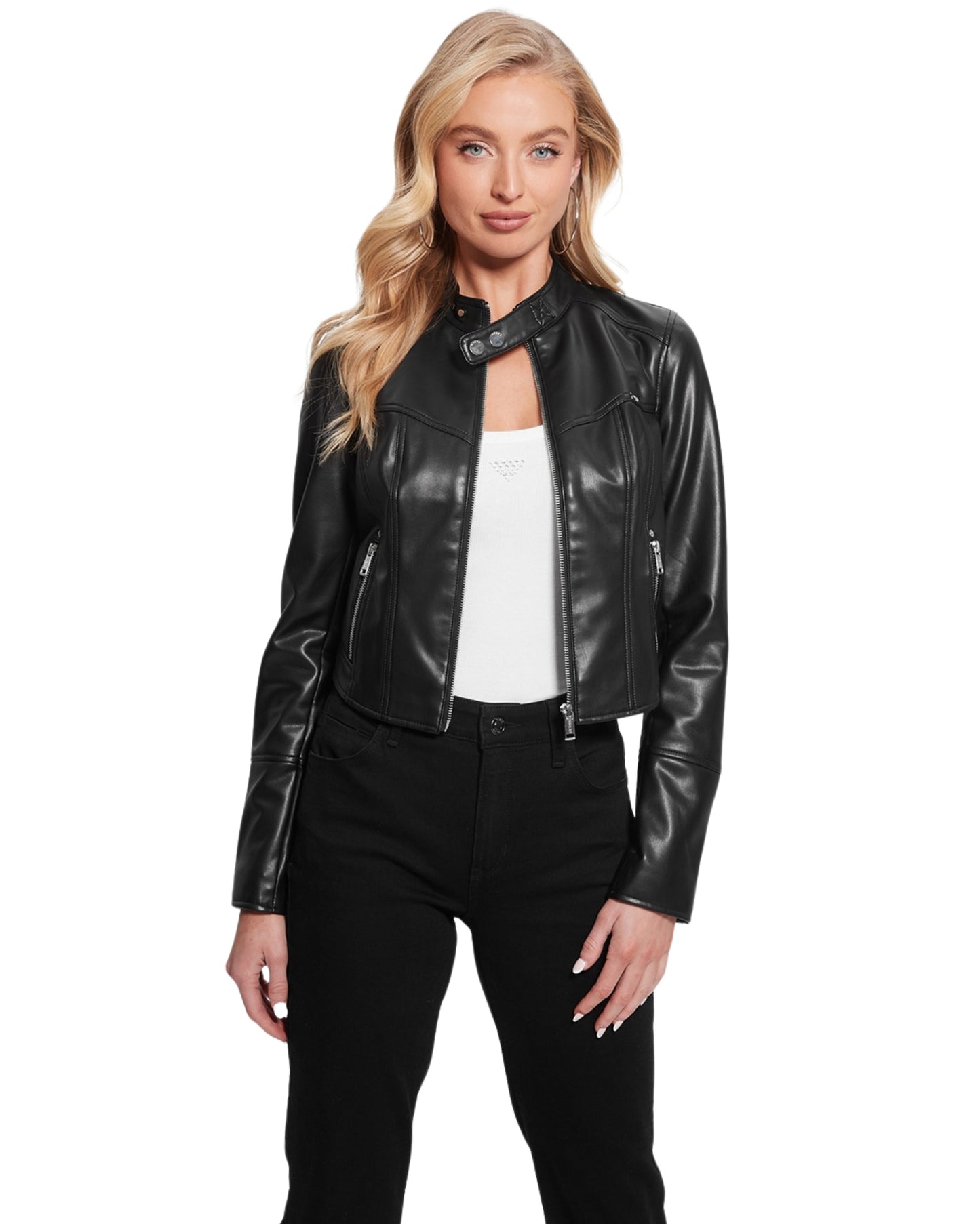 Black Anita Moto Jacket