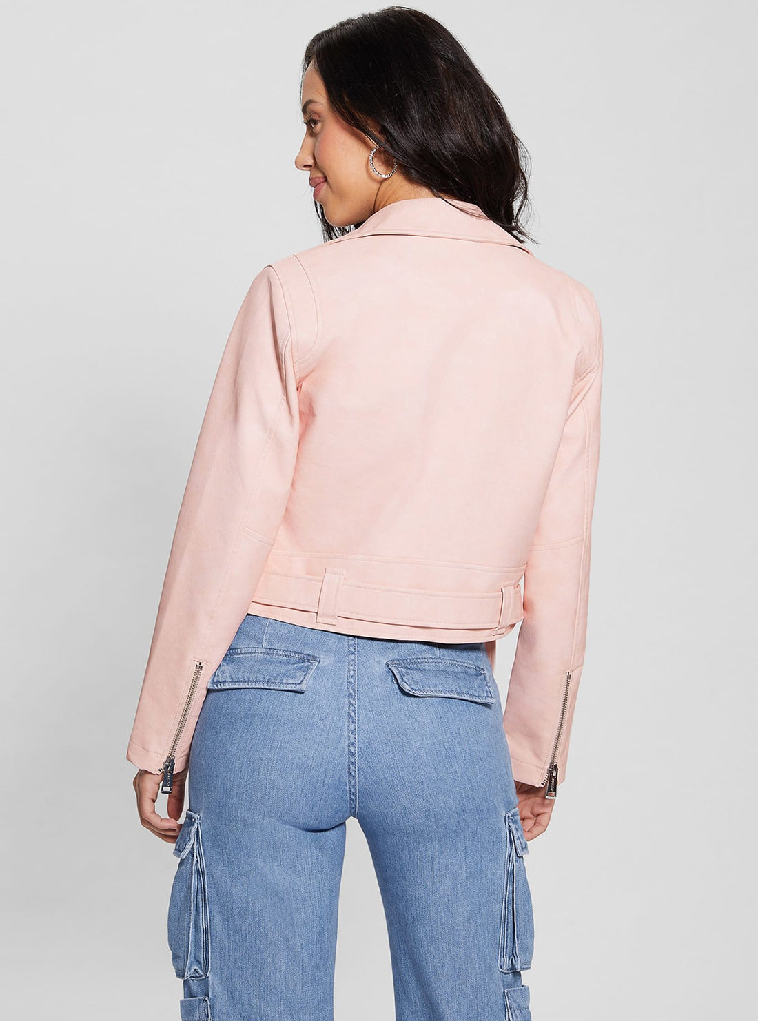 Pink Patty Biker Jacket