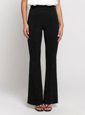 GUESS Black Flared Evelina Pants front view
