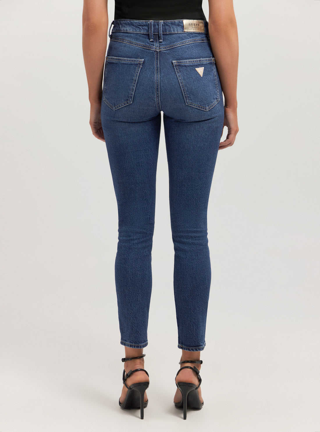 High-Rise 1981 Skinny Denim Jeans In Dark Wash