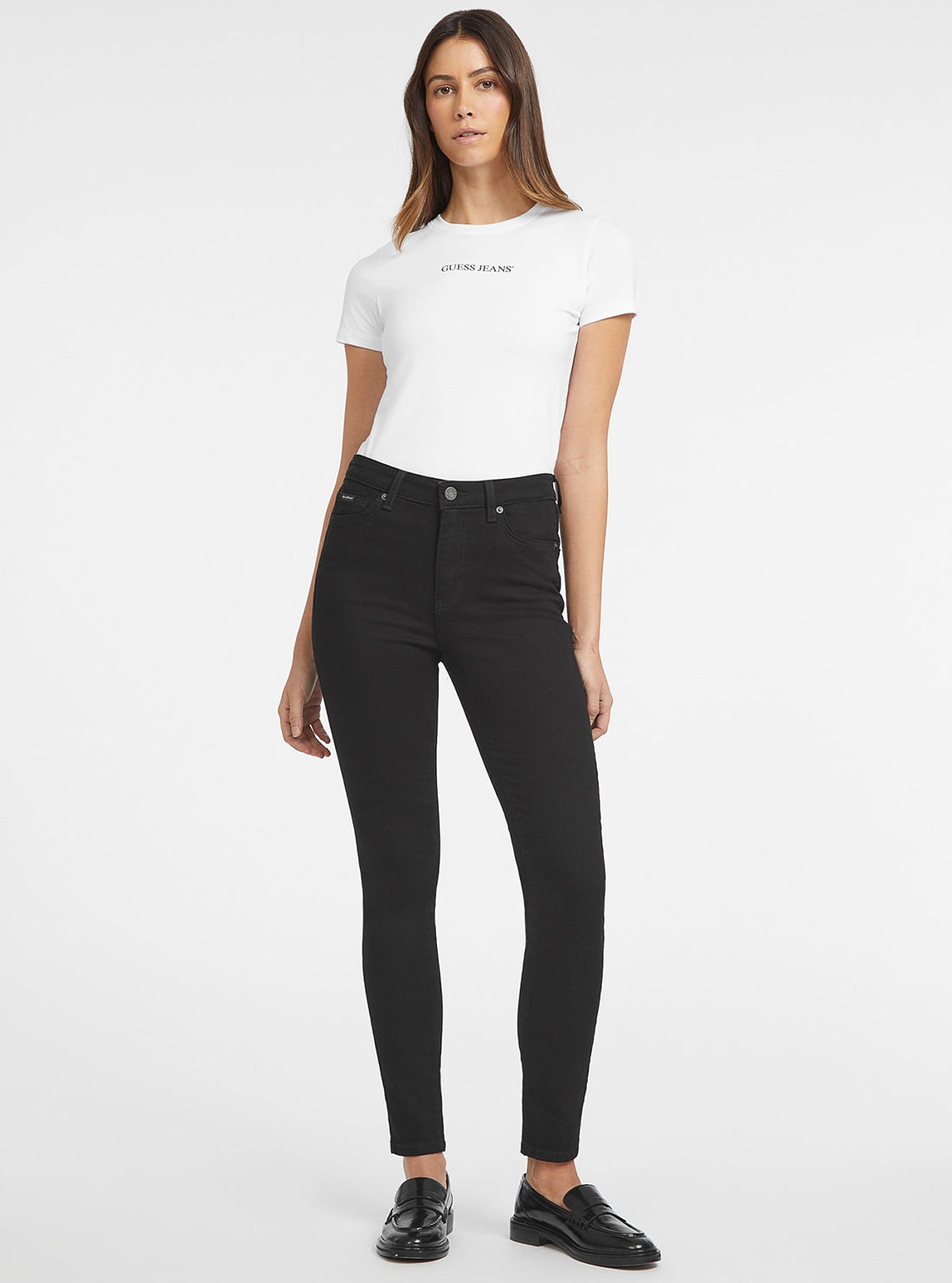 GUESS G05 High-Rise Skinny Jeans  full view