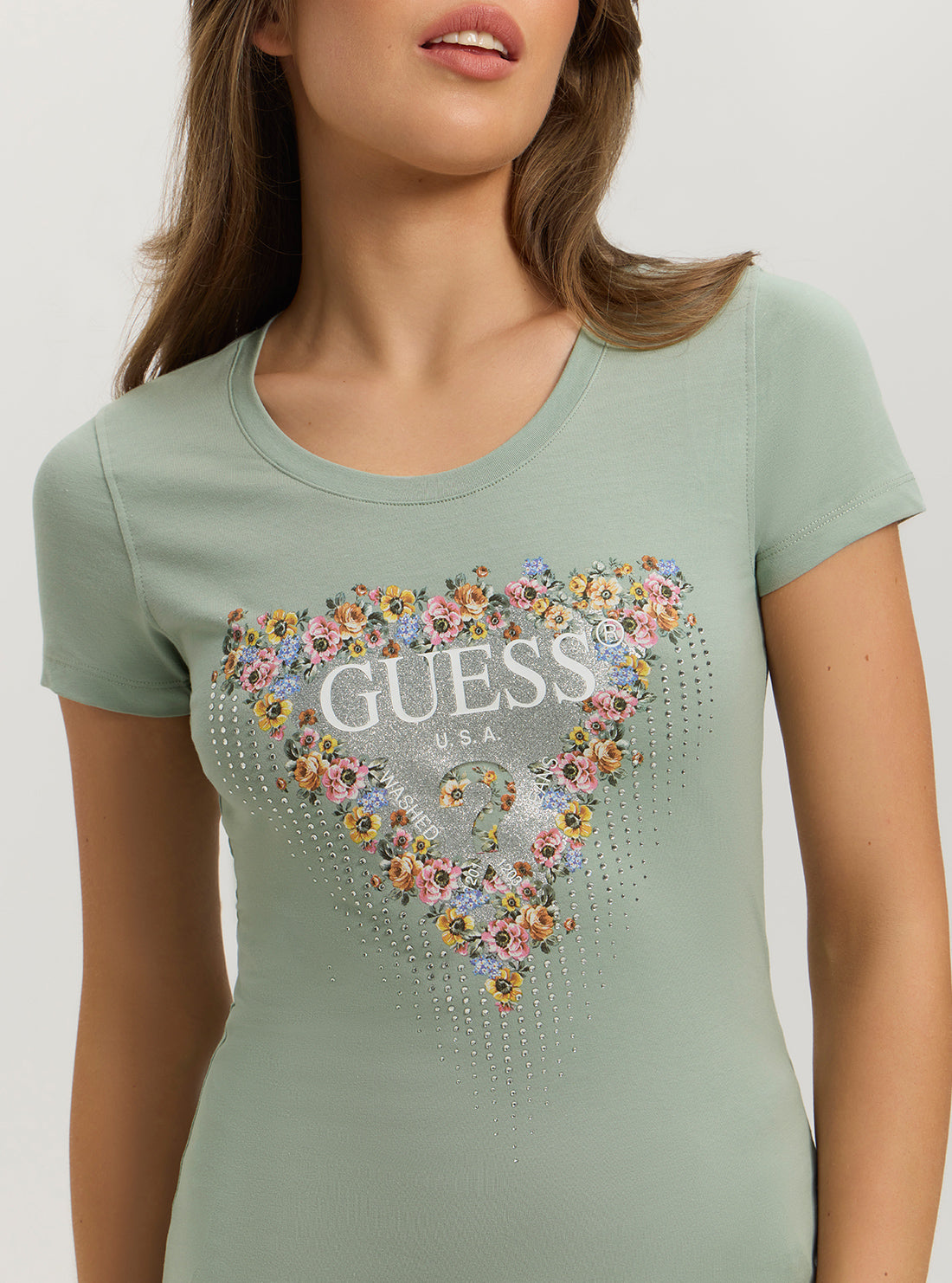 Eco Green Logo Bouquet T-Shirt