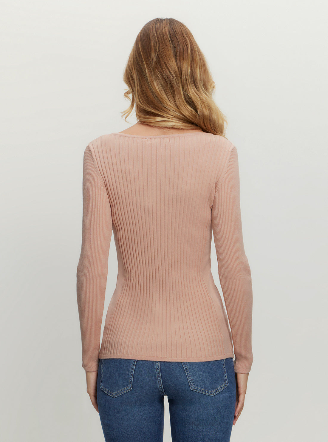 Beige Selene Lace Up Cardigan