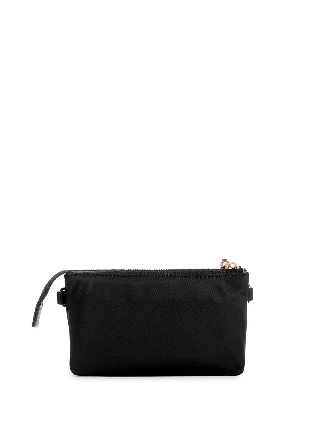 GUESS Black Latona Mini Top Zip Bag back view