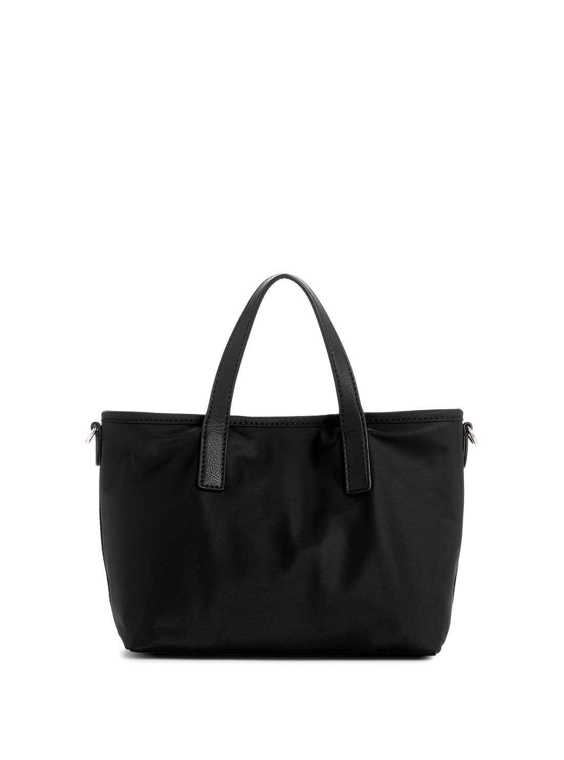 GUESS Black Latona Mini Tote Bag back view