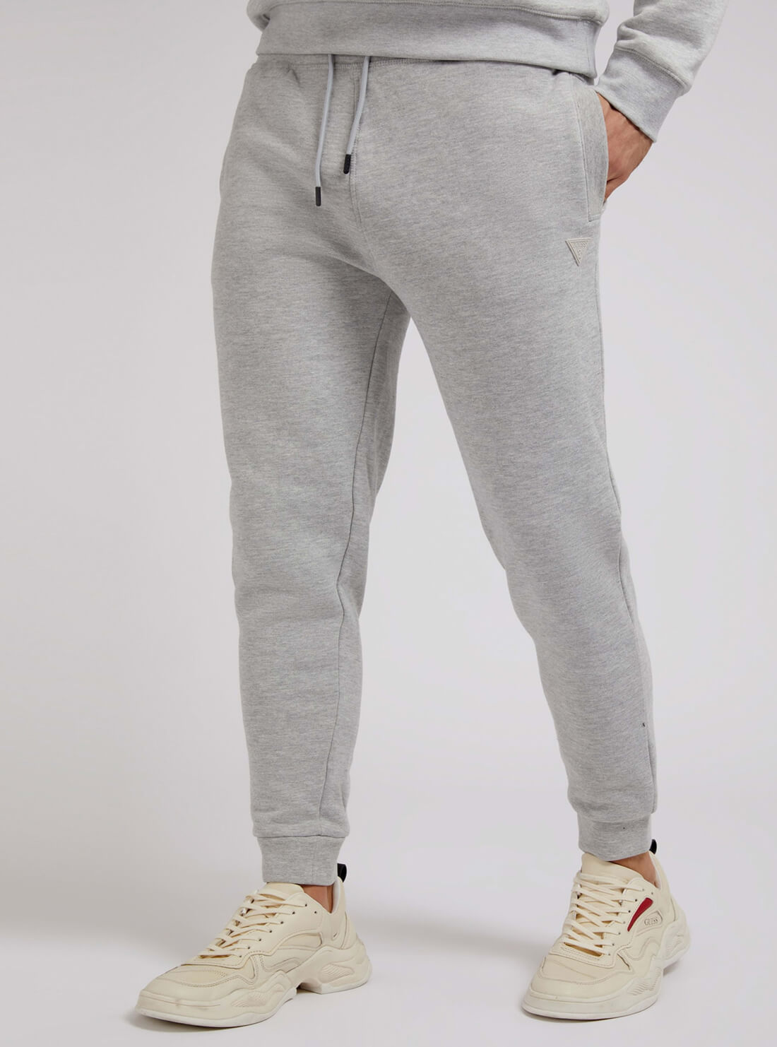 GUESS Grey Aldwin Long Pants front view