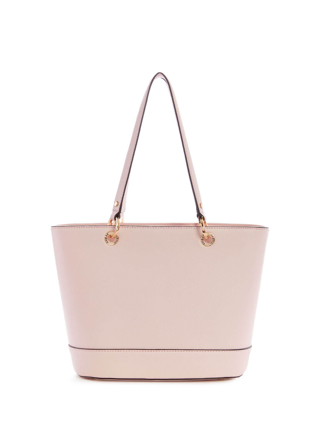Light Pink Noelle Small Elite Tote Bag | GUESS Women's Handbags | back view